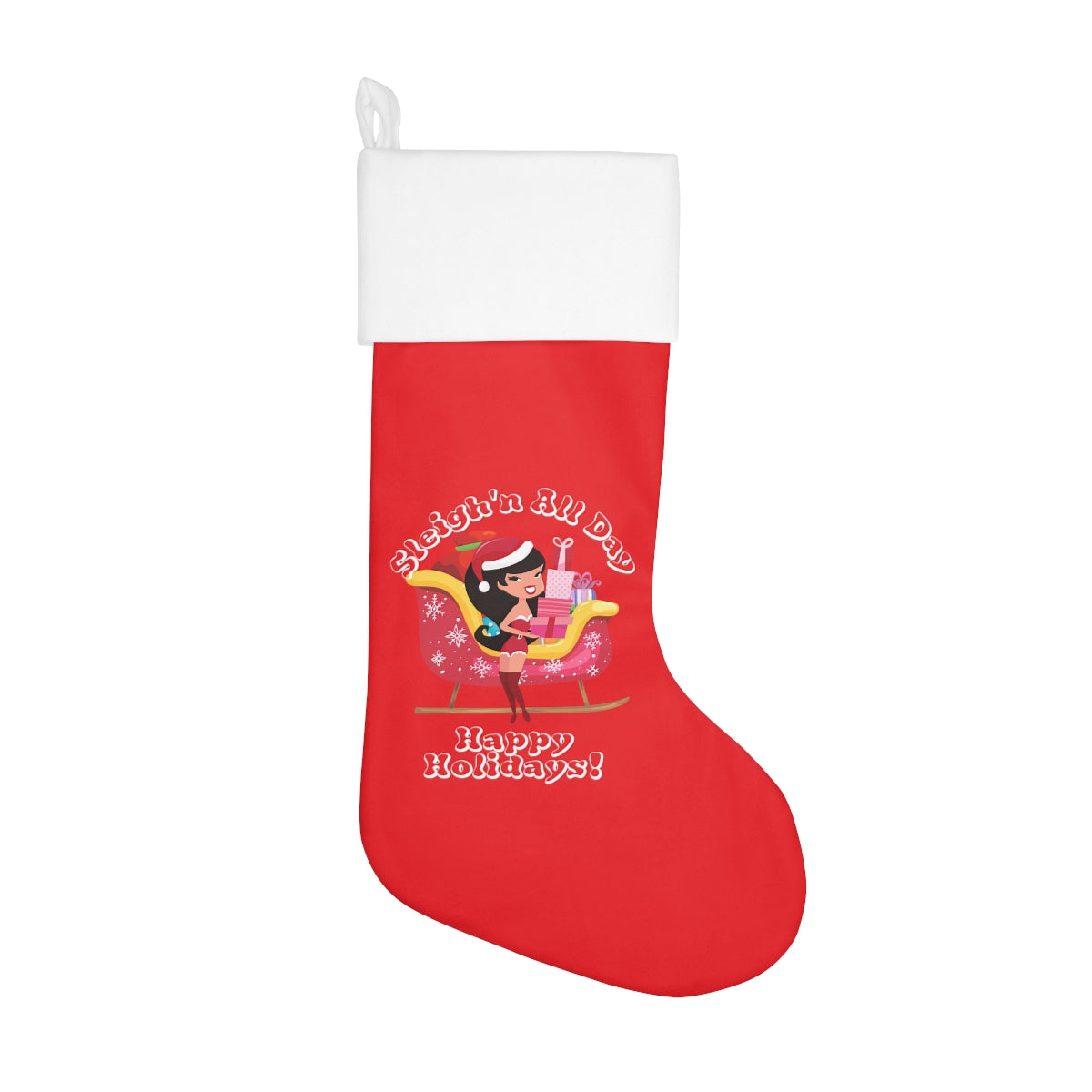 Sleigh'n All Day Holiday Stocking