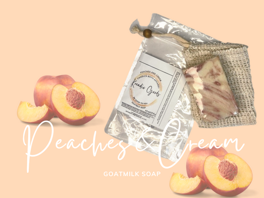 Peaches and Cream Goatmilk Soap