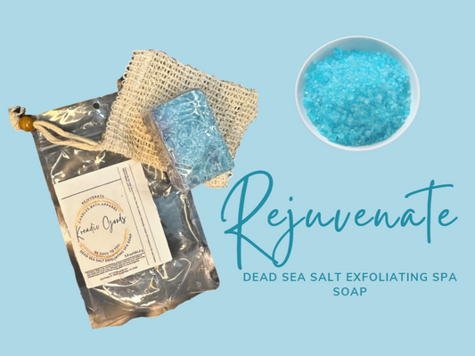 Rejuvenate Dead Sea Salt Exfoliating Spa Soap