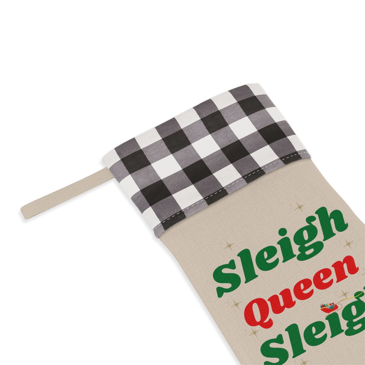 Sleigh Queen Sleigh Christmas Stocking