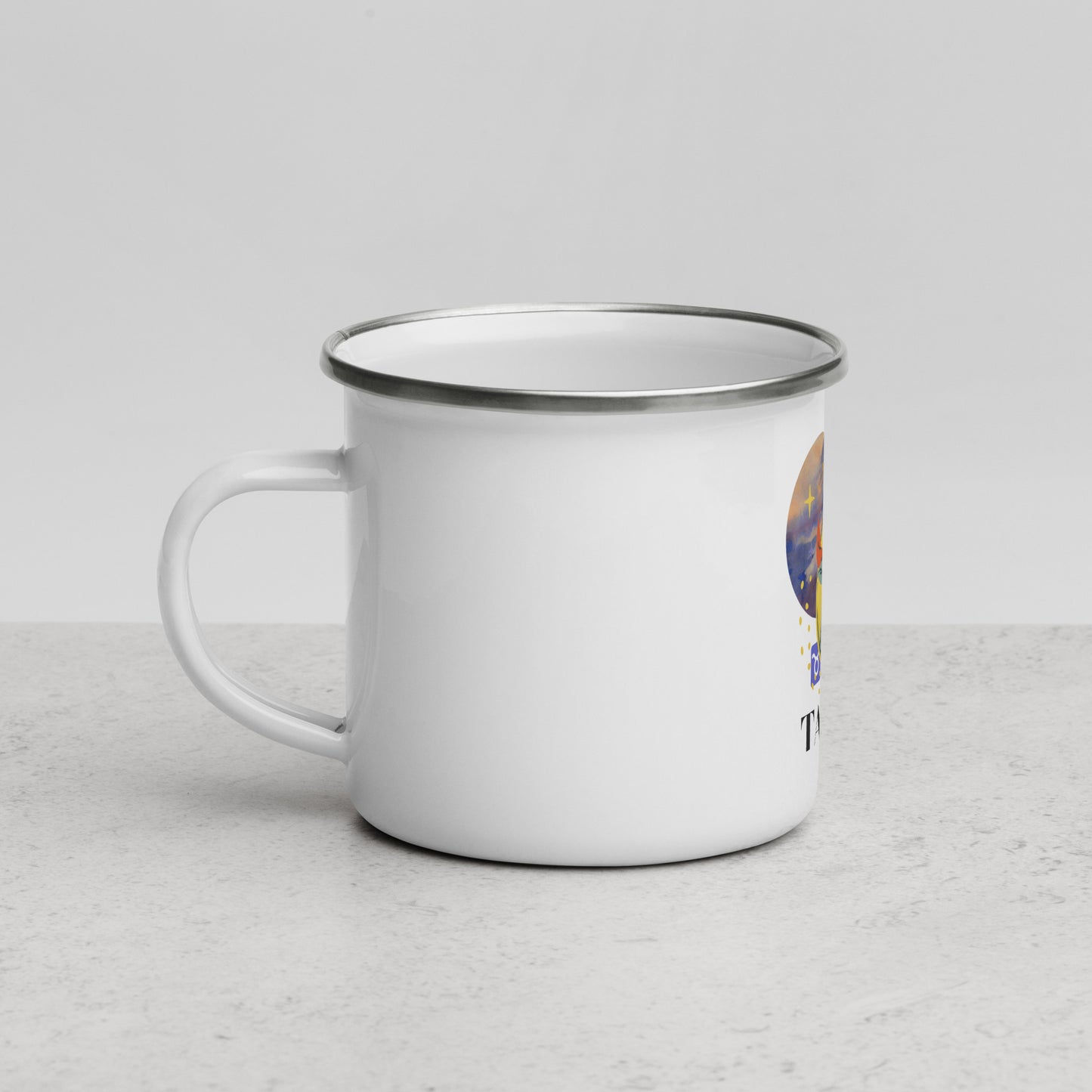 Taurus Enamel Mug