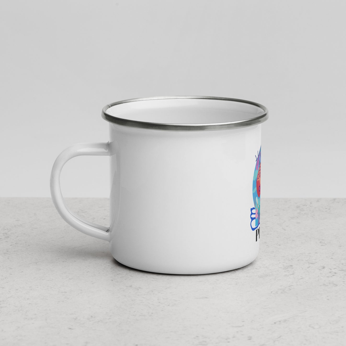 Pisces Enamel Mug