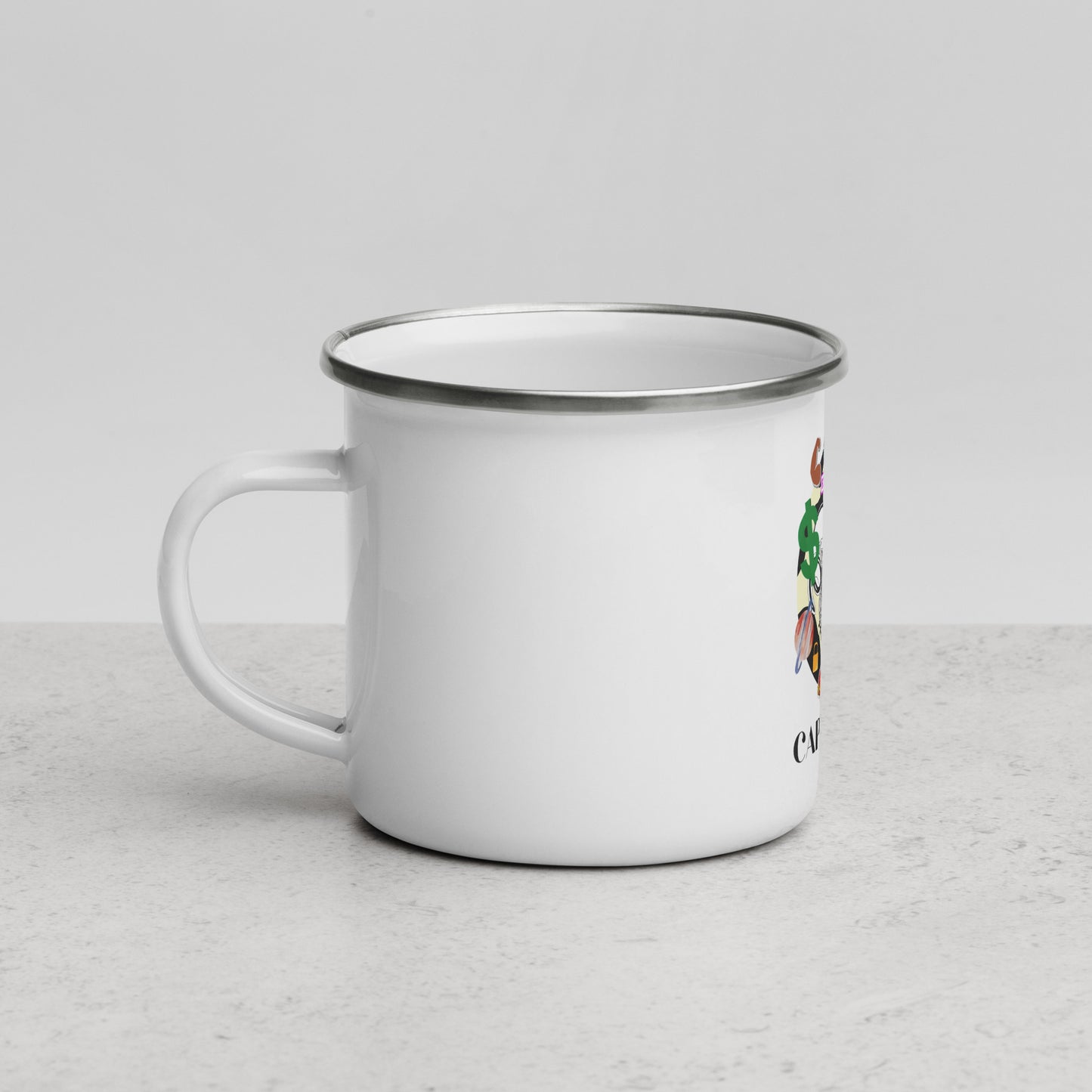 Capricorn Enamel Mug