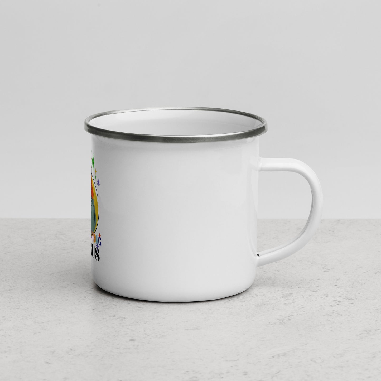 Taurus Enamel Mug