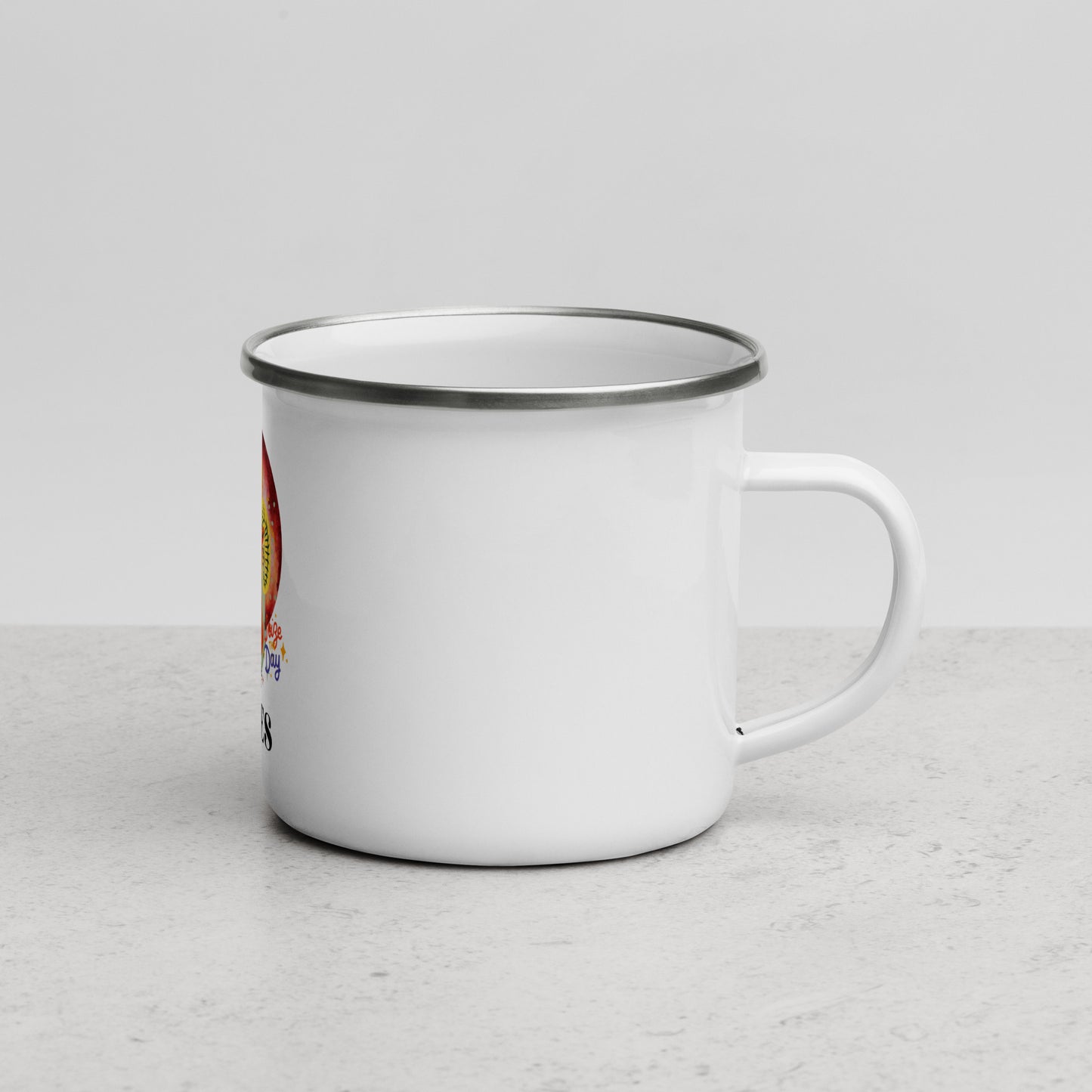 Aries Enamel Mug