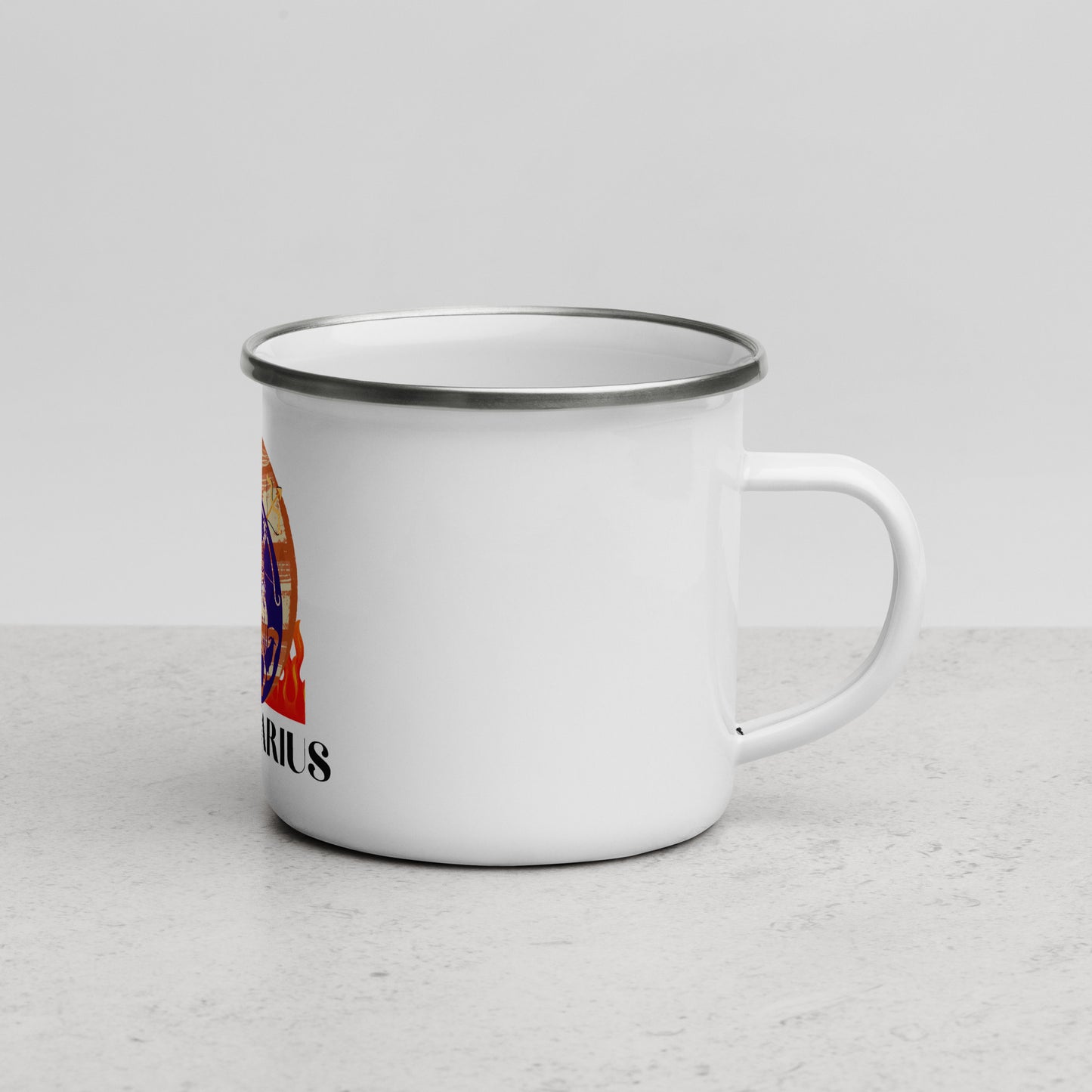 Saggitarius Enamel Mug