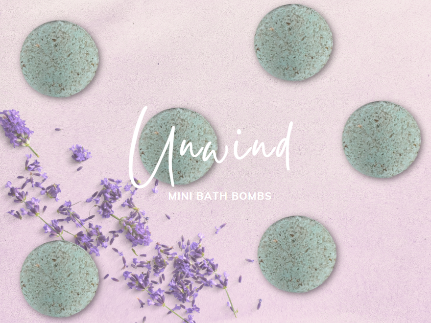 Unwind Mini Bath Bombs